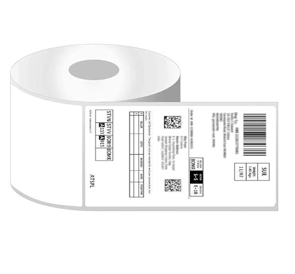 MCS Direct Thermal Shipping 400 Labels Printer Sticker Roll (White, 4"x 6")